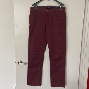 RVCA Maroon Pants